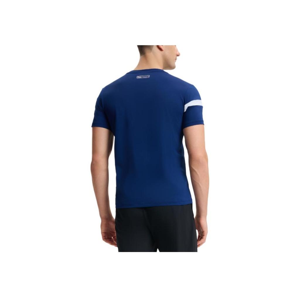 New FILA T-Shirt Men's Flash Star Blue A11M513102F-DB