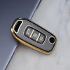 Tpu Car Flip Key Case Cover Shell For Renault Captur Megane Sandero Stepway Logan Clio 5  Arkana   Kwid  Kadjar