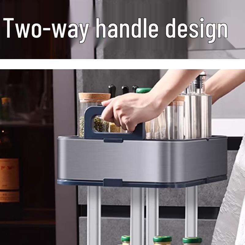 Modern 3-Tier Rolling Storage Cart