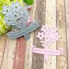 Happy Birthday Flower Decoration Metal Steel Frames Cutting Dies DIY ScrapBooking Photo Album Embossing Paper Cards