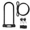 U-Lock with Cable - MASTER LOCK - XL Model - Sold Secure Gold, Police Approved
