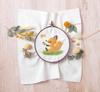 Hamanaka Wool Kit Handmade Frame Decorative Wool Embroidery Kit - Fox and Butterfly H441-567