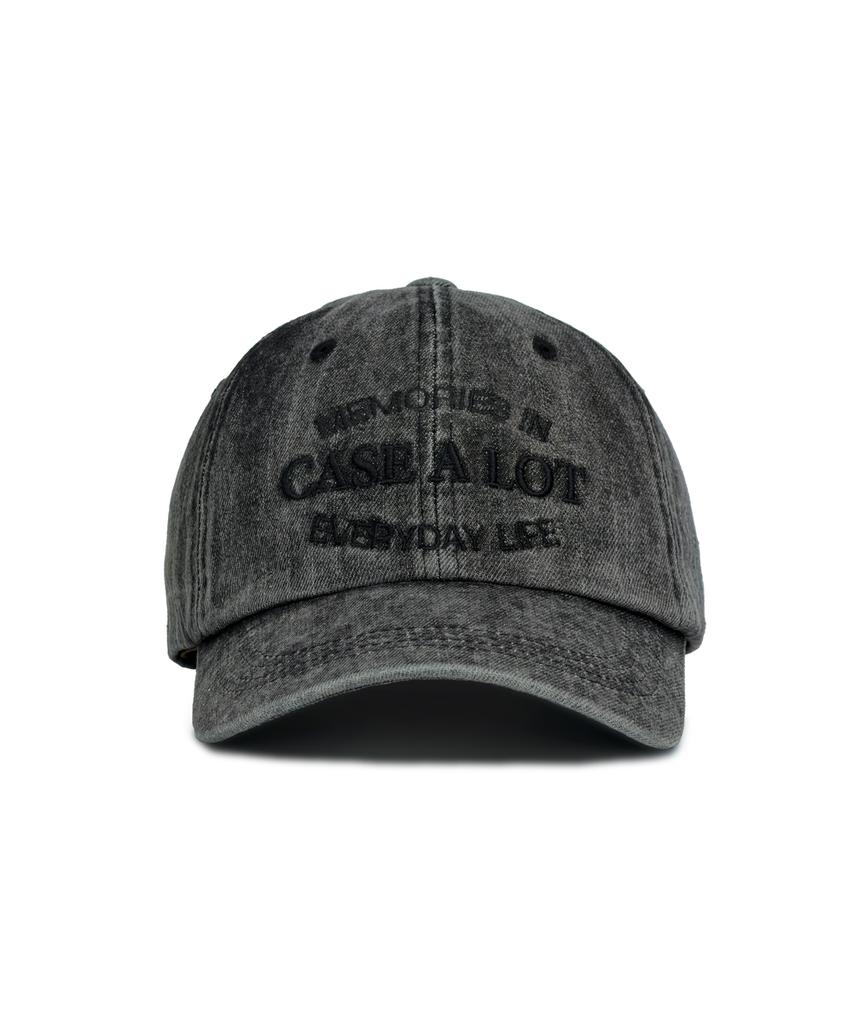 Keiseueolas Denim Washing Ball Cap - Black