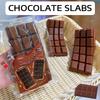 Chocolate Squishy Toy Slow Rising Squeeze Toy Chocolate Bar Brick Squishy Fidget Toy Anti Stress Release Hand Relax Gift Toy