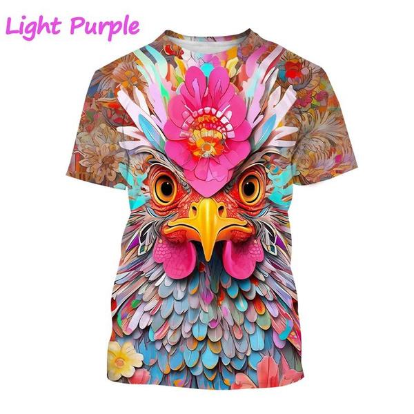 

Картина с изображением животных, футболка с 3D принтом, мужская модная футболка с животным узором, повседневные футболки с круглым вырезом и короткими рукавами, топы 6XL