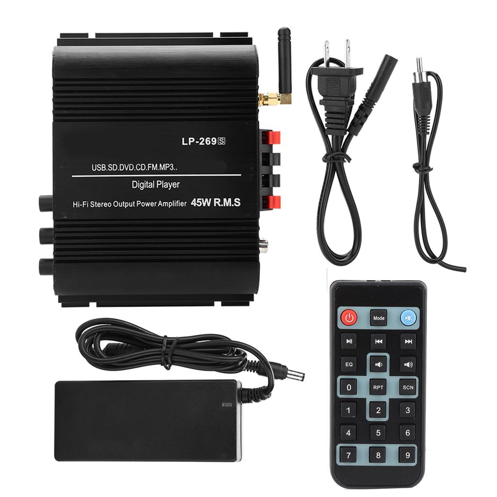For    269S   Power Amplifier 4 Channel With Remote Control For Home
