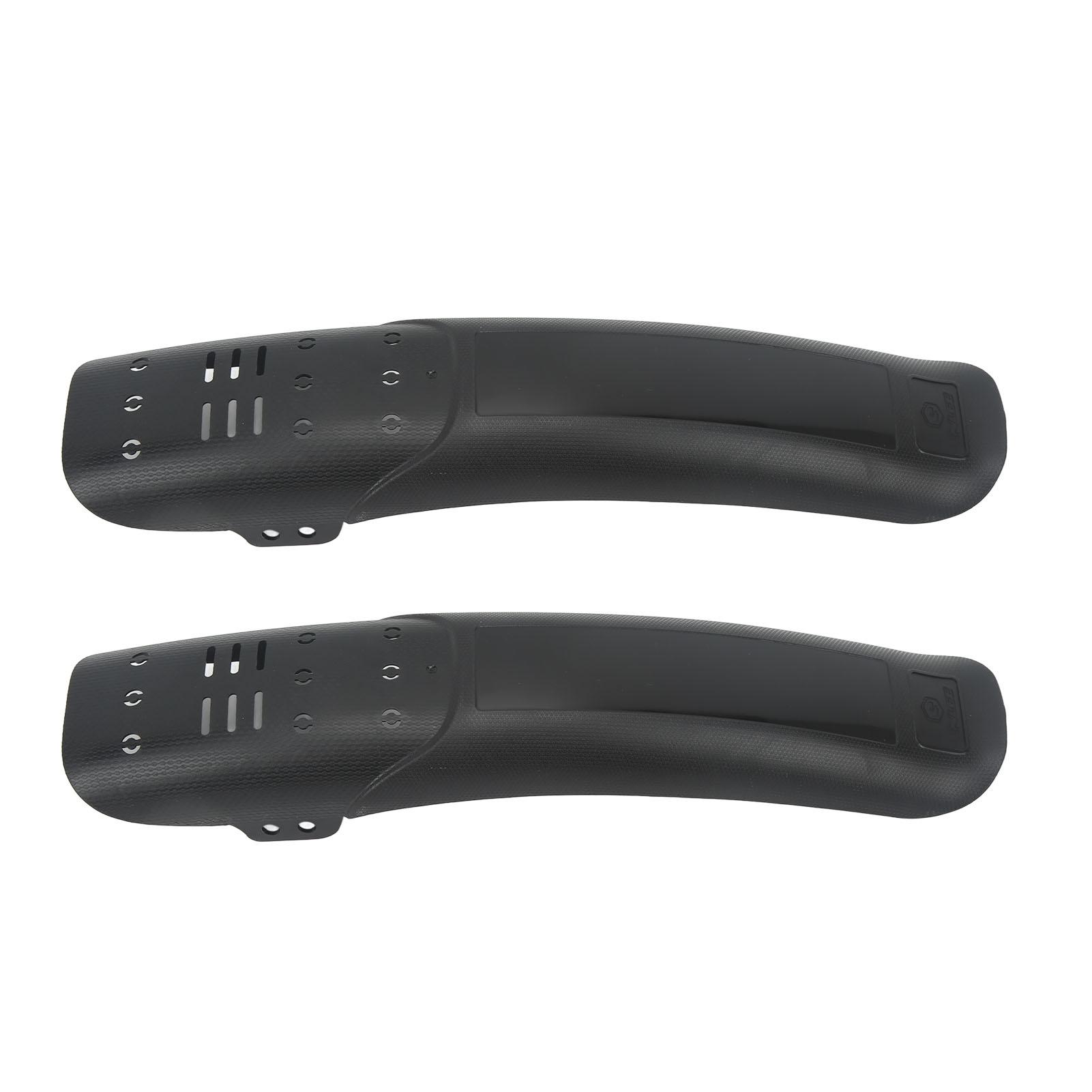 

ENLEE 2 шт. Комплект крыльев для горного велосипеда Универсальные удлиненные пластиковые и полимерные брызговики для велосипеда с жестким корпусом для езды на открытом воздухе