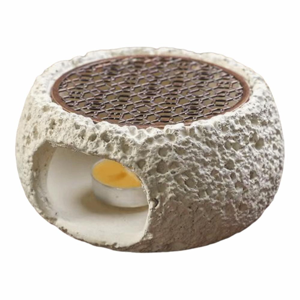 Stone-Look Candle Warmer Cement Fumigation Furnace Aromatherapy Burner Home Decoration
