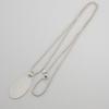 [Used] TIFFANY/Tiffany 925 Return To Tiffany Oval Tag Long Pendant/g492-55