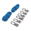 Rope with Roller Tensioner Retractable Adjustable Rope Tightening Tensioner Set for Ship Kayak