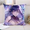 Genshin Impact Decorative Cushions for Sofa Cushion Covers Luxury Pillow Cover  Car Decoration Fall Decor Pilow Cases