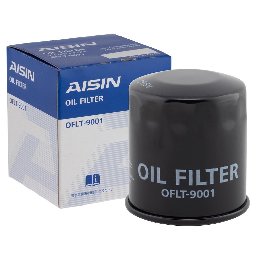 AISIN OFLT-9001 Car Filter, Element, Genuine Compatible Part Number 90915-10003, Corolla Filler, Aqua, Etc.