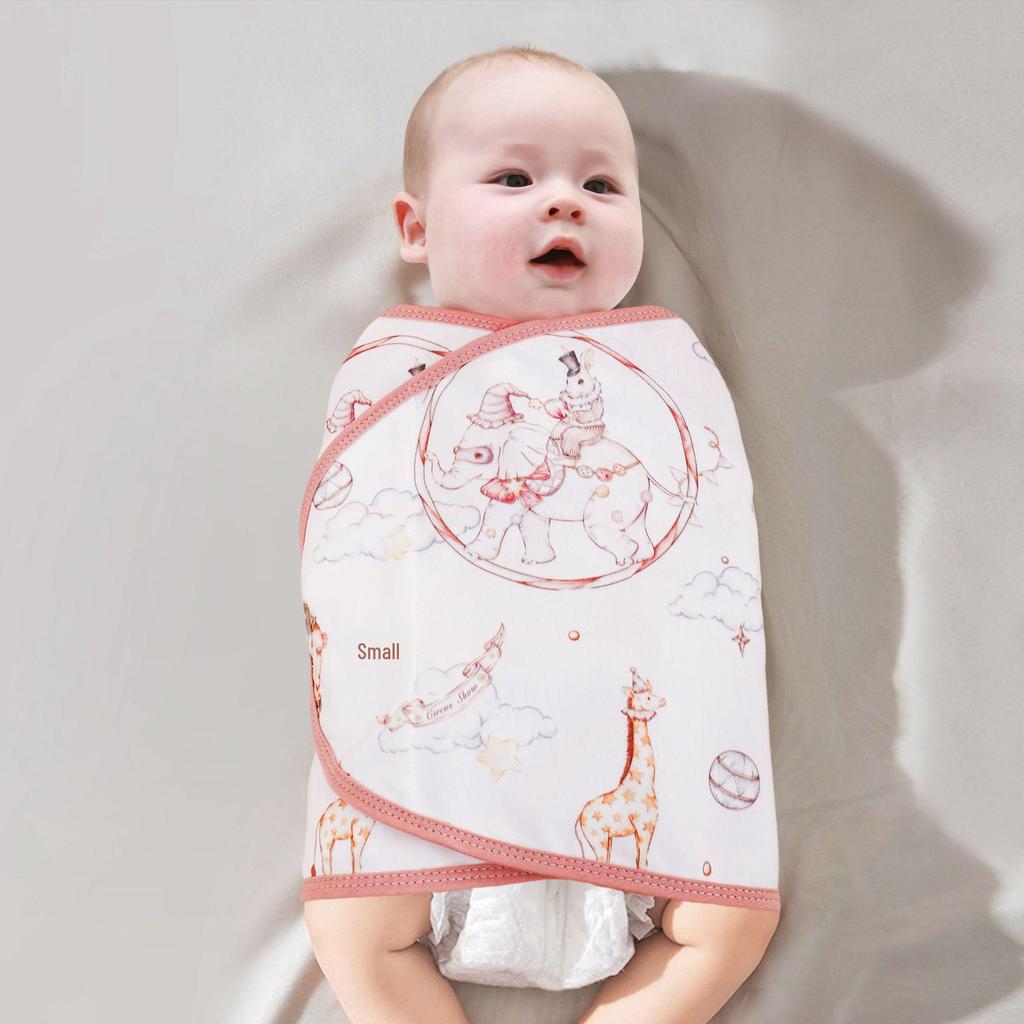 Spring/Summer Pure Cotton Anti-Startle Newborn Swaddle Blanket