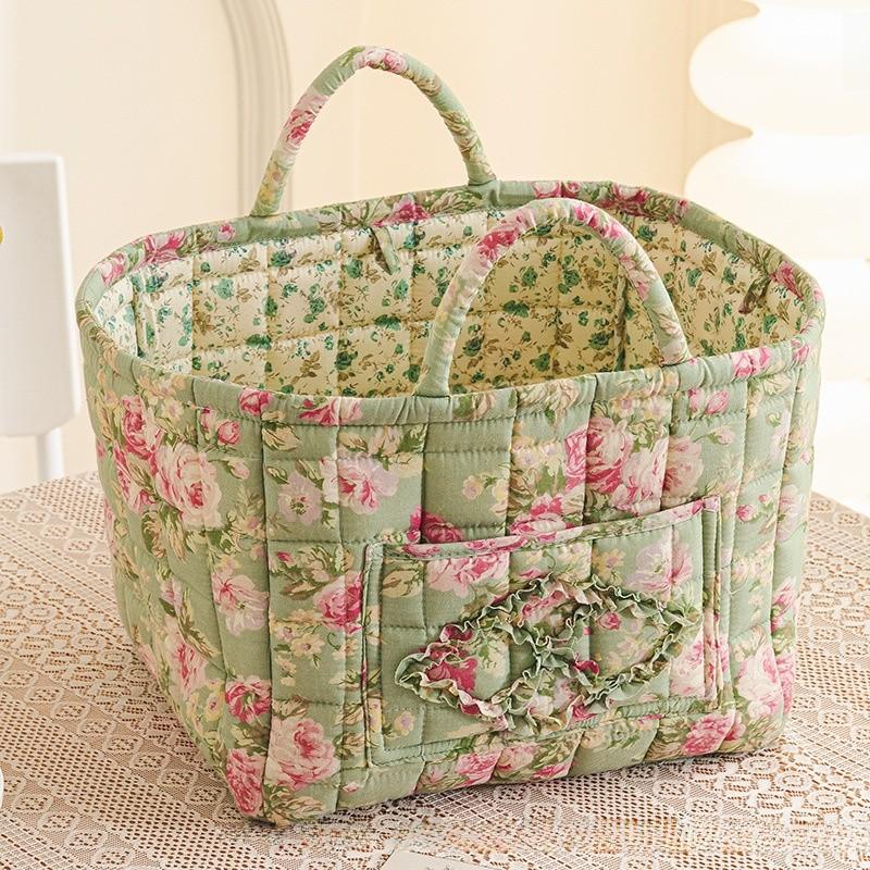 Portable Cotton Underwear Organizer Bag Multi Use Foldable Desktop Storage For Women Bedroom