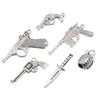 DIY Weapon Charm Pendants - Gun, Grenade, Dagger Models