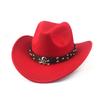 New artificial schammy Western Cowboy Hat For Men Gentleman Jazz Hats Panama Cowgirl Hat Sombrero Hombre