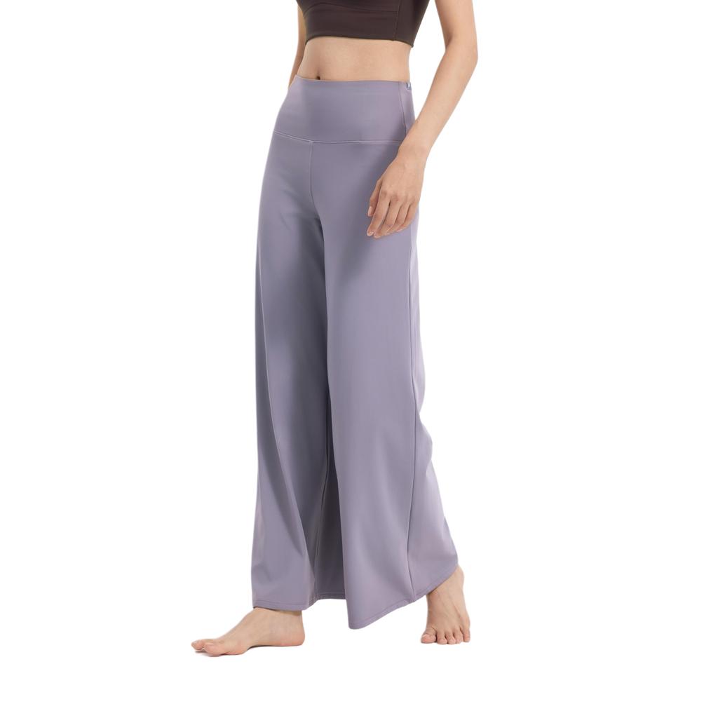 DECATHLON Yoga Pants Women's Smoke Gray Moderate 9001591