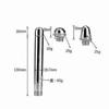 3 Style Head Shower Enema Water Nozzle Anal Douche Vaginal Colon Clean Tool Kit 2025