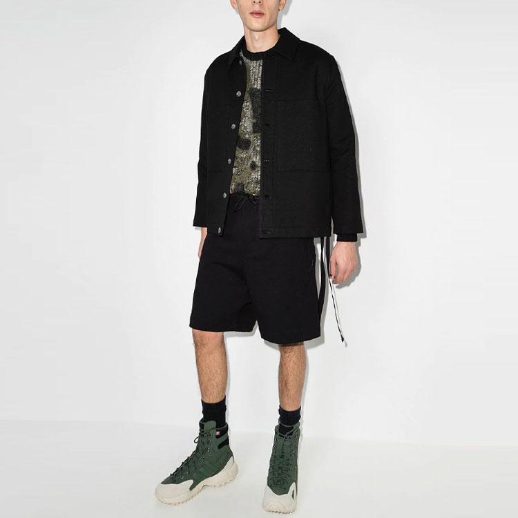 Y-3 FW21 Knee-Length Sports Shorts Men Shorts Black HB6315