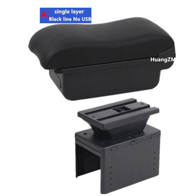 For Citroën C3 aircross Armrest box For Citroen C3 Car Armrest Center Storage box Interior Retrofit car accessories