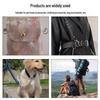 Metal D-Ring Buckle for Pet Webbing and Accessories