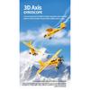 New J3-CUB RC Airplane 5CH 2.4G Remote Control Mode1 (Right Hand Throttle) 3D/6G 1406 Brushless Motor Outdoor Foam Fiexd Plane