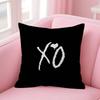 Rapper The Wweeknd X O album  Pillow Covers Cartoon Sofa Decorative Home Doublesided Printing Short Plush Cute Cushion Cover