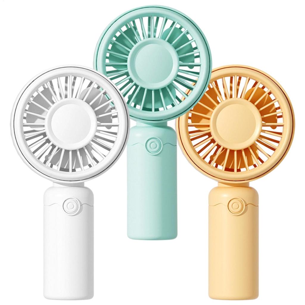 NEW Portable Fan 3 Speed Adjustable Quiet USB Rechargeable Personal Hand Held Fan For Indoor Outdoor Home Office School Travel