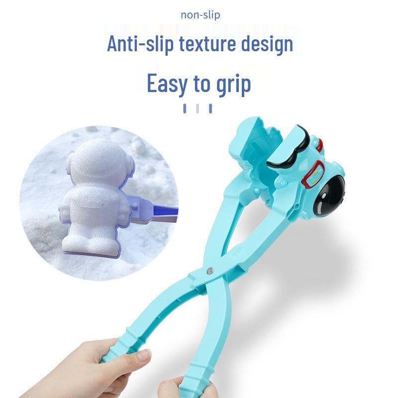 Astronaut Snowball Maker Toy for Kids - Outdoor Snow Play & Snowball Fight Tool