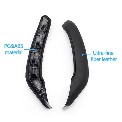 LHD RHD Car Interior Passenger Door Left Right Pull Handle Leather Outer Cover Trim Replacement For BMW X3 X4 F25 F26