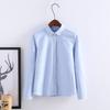 Luxurious Long Sleeved Cotton Oxford Leisure Shirt For Women In Vibrant Colors