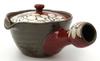 Hasami Ware Fukusho Kiln Dahlia Teapot Powder-glazed Hand-painted