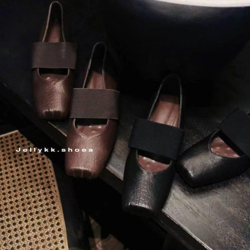 Fashion French Vintage Mary Jane Shoes Women's 2025 New Flat Single Shoes