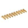 10Pcs 3D Printer Brass Nozzle Fit for Kobra 3 Combo S1 Extruder Hotend Replacement Kit Printing Machine Nozzles Set