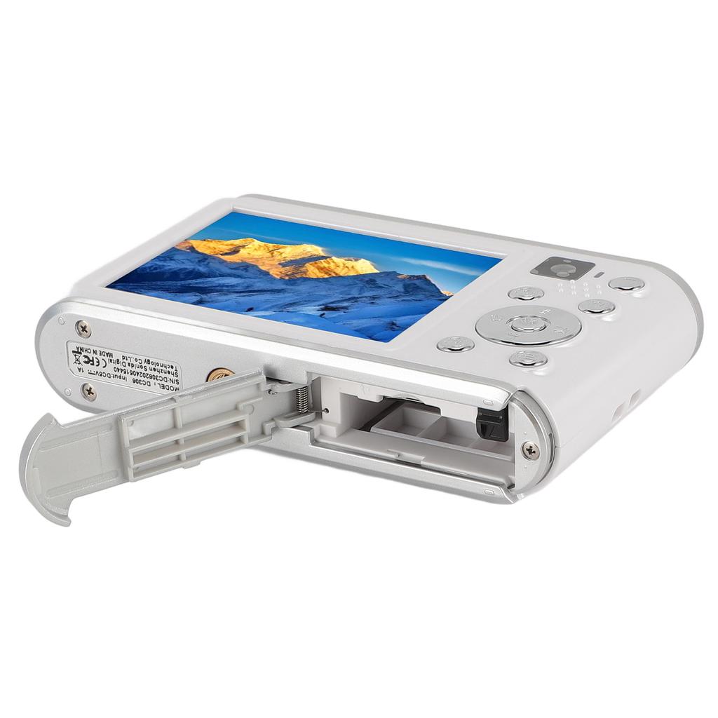 Digital Camera 4K 48MP Autofocus 2.8 Inch Screen 16x Digital Zoom Rechargeable Compact Camera for