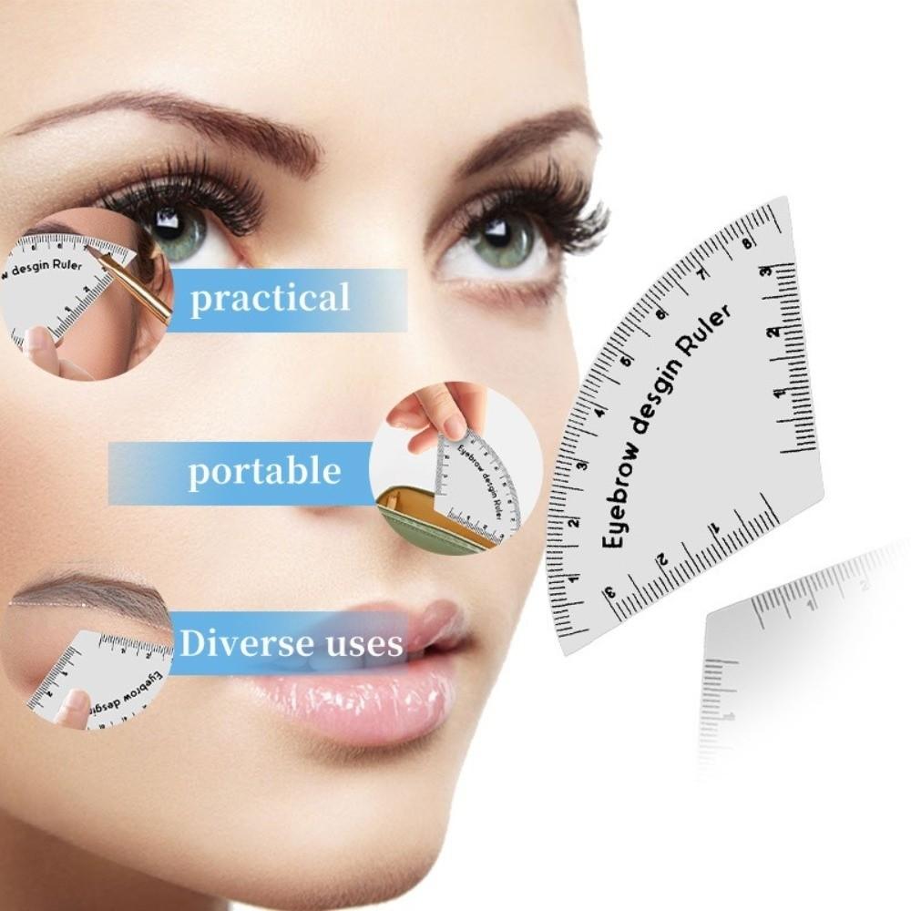 Portable Instant Brow Shaper Durable Makeup Drawing Guide Ruler  Tattoo Supplies