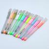 Oudemei 12-Color Pastel Highlighter Journal Pens, Watercolor & Outline for Drawing, Notes & Doodling, 1.0mm White Tip.