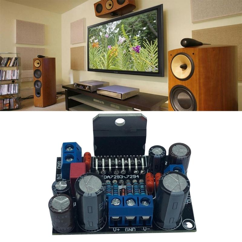 12-32V Bass Boost Amplifier Board 100W TDA7294 High Power Subwoofer Amplifier Board Mono Fever Level For Home Theater