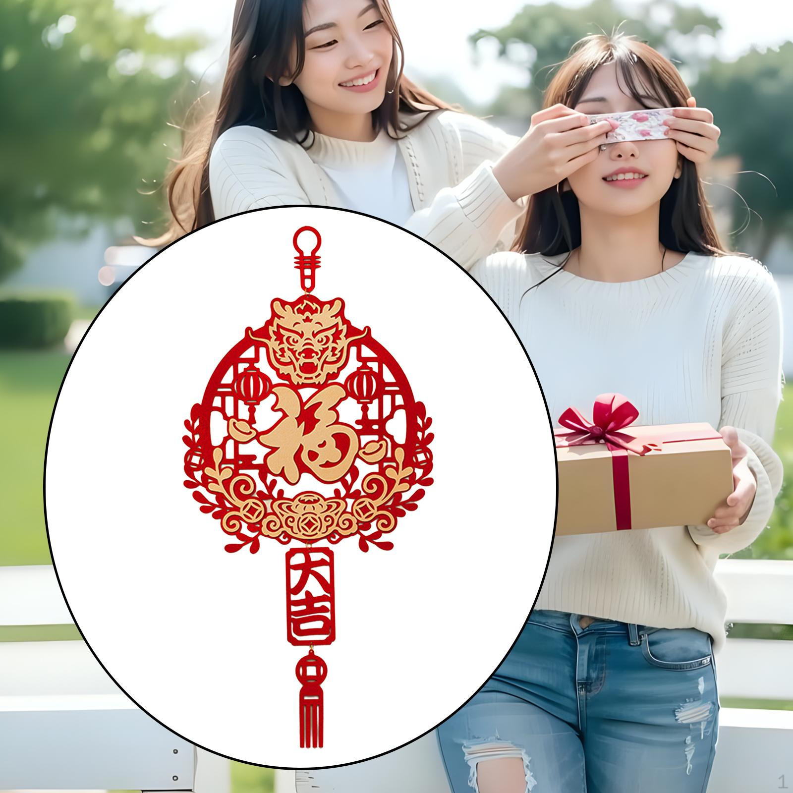 

Китайские пары, украшения на праздник весны, персонажи, украшения для дома Style F