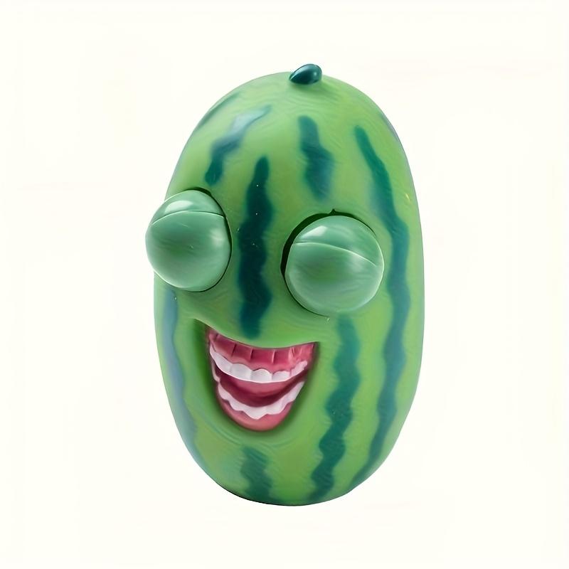 Hilarious Watermelon-shaped Relaxation Toy with A Unique Squeeze Design; A Fun and Stress-relieving Gift.