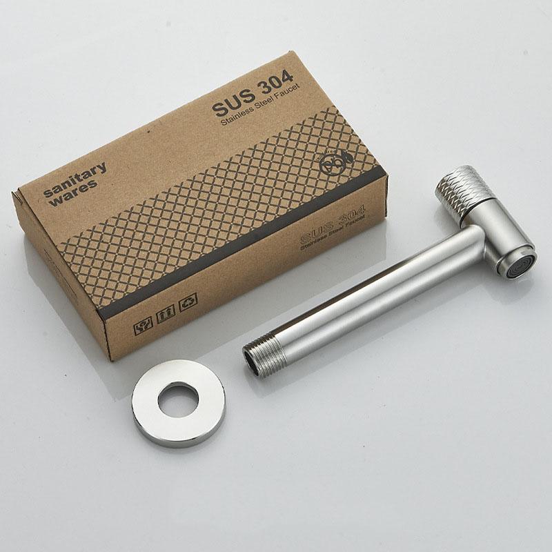 Nickel 304 Stainless Steel Washing Machine Faucet Black Wall Mounted Outdoor Exterior Garden Bibcock Bath Toilet Mop Pool Taps