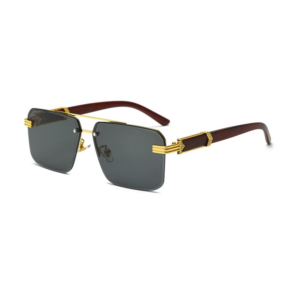 Rimless Sunglasses Rectangle Fashion Popular Women Men Shades Small Square Sun Glasses For Female male Summer Traveling Oculos