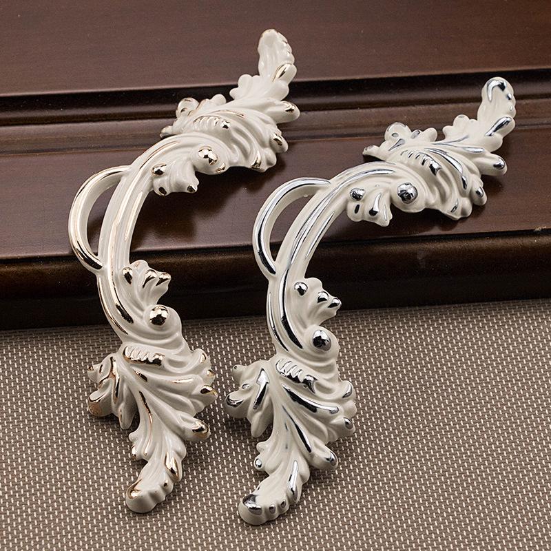 Antique Ivory Cabinet and Wardrobe Drawer Pulls