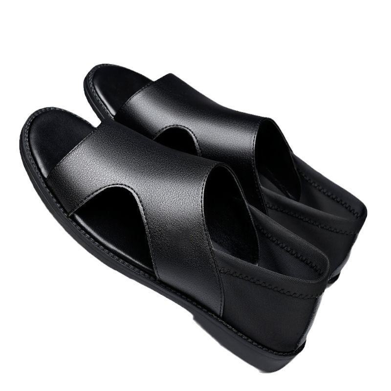 Sandali estivi traspiranti antiscivolo da uomo 2024 - Scarpe da spiaggia morbide e resistenti all'usura