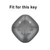 New Zinc Alloy Leather Car Key Cover, For Chery Jietu Dashing X-1 Plus Dtc  , Protected Keychain Bag, Car Accessories