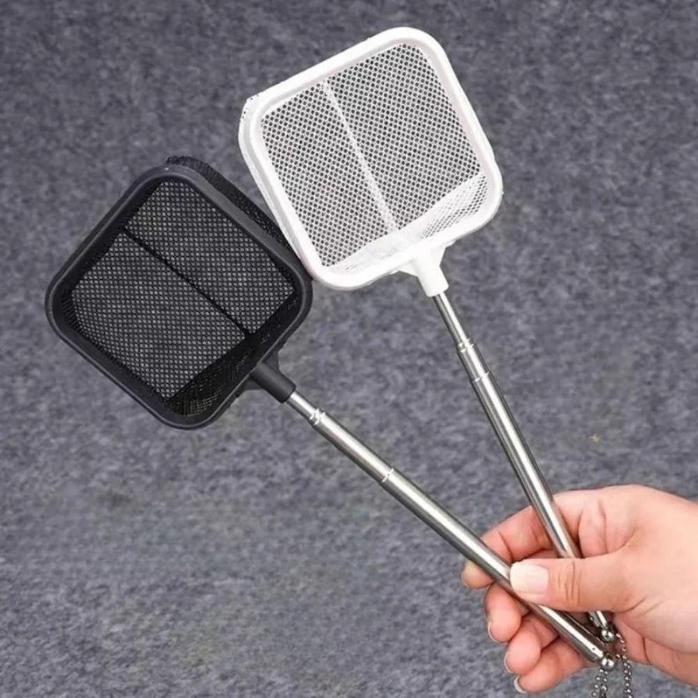 Long Handle Fishing Shrimp Net Extendable Fish Tank Cleaning Net  Aquarium Fish Tank Cleaner Tool