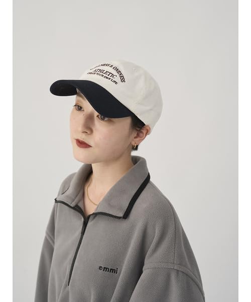 Emi Embroidered Cap 13WGH254313 NVY Women's