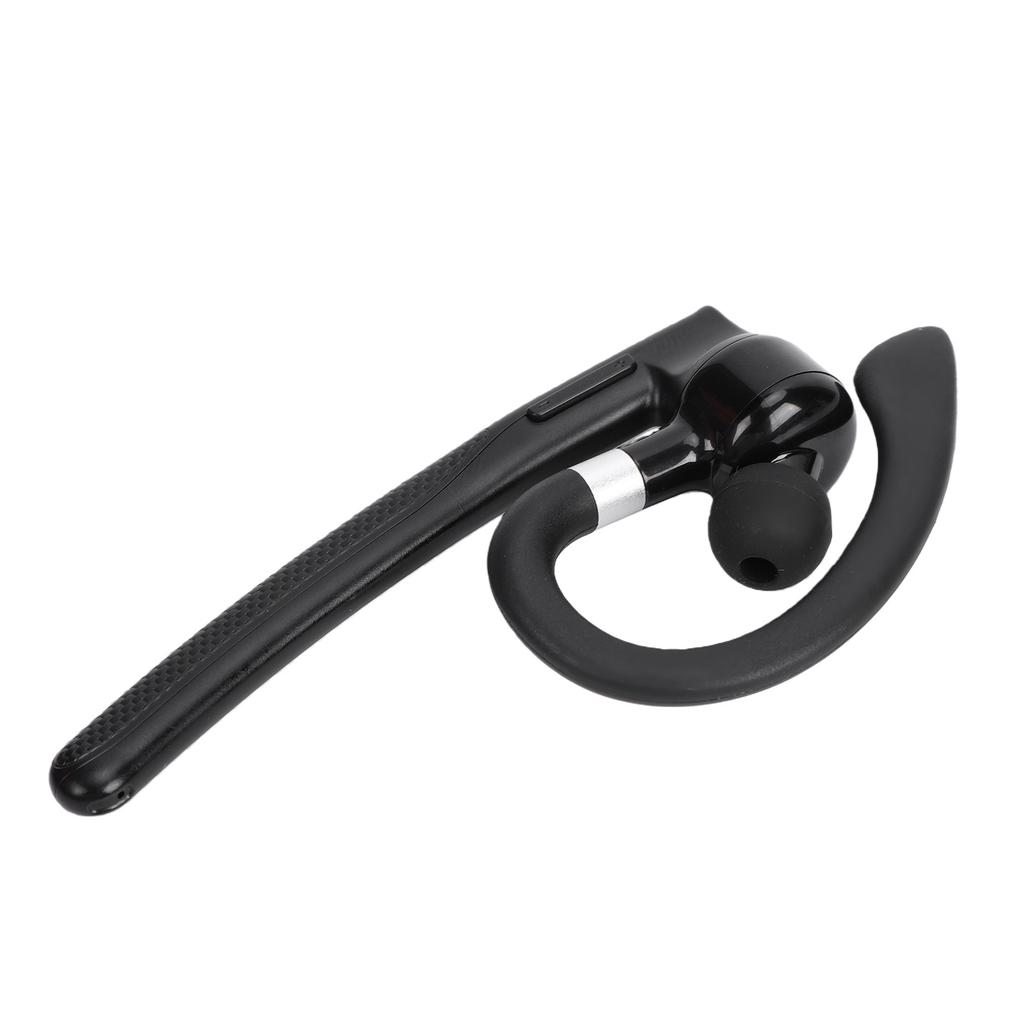 Bluetooth Headset V6.1 Noise Cancelling Handfree Single Ear Wireless Headset with USB Dongle Mute Key for Truck Drivers