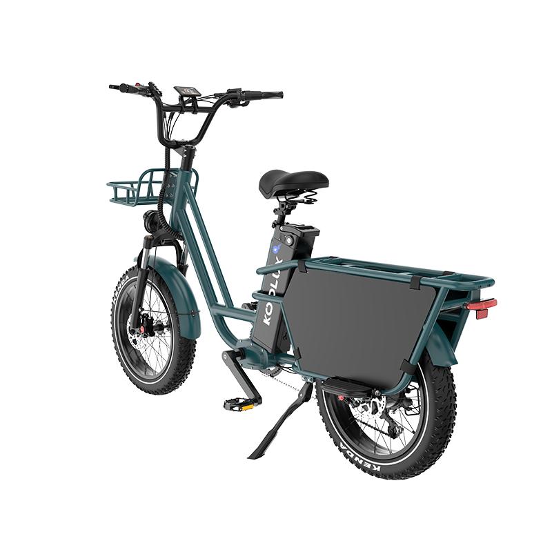Cargo Electric Bike KOOLUX X7 Pro City Commuting E-Bike 150KG Max Load 48V25AH 20 Inch Off-Road Tires 80KM-120KM Range 750W Electric Bike