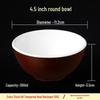Elegant Melamine Round Serving Bowl